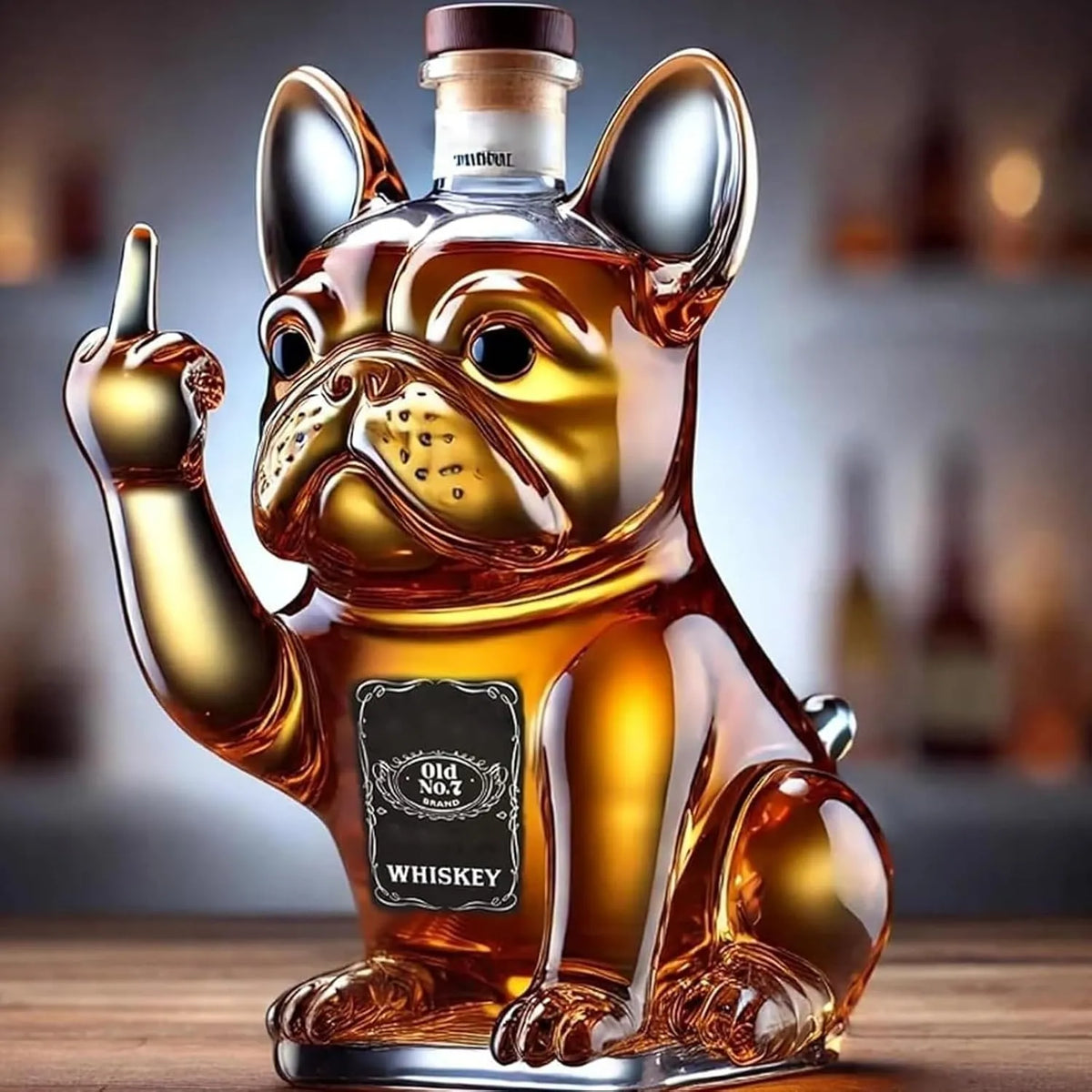 Fanyil Bark Off Whiskey Bottle