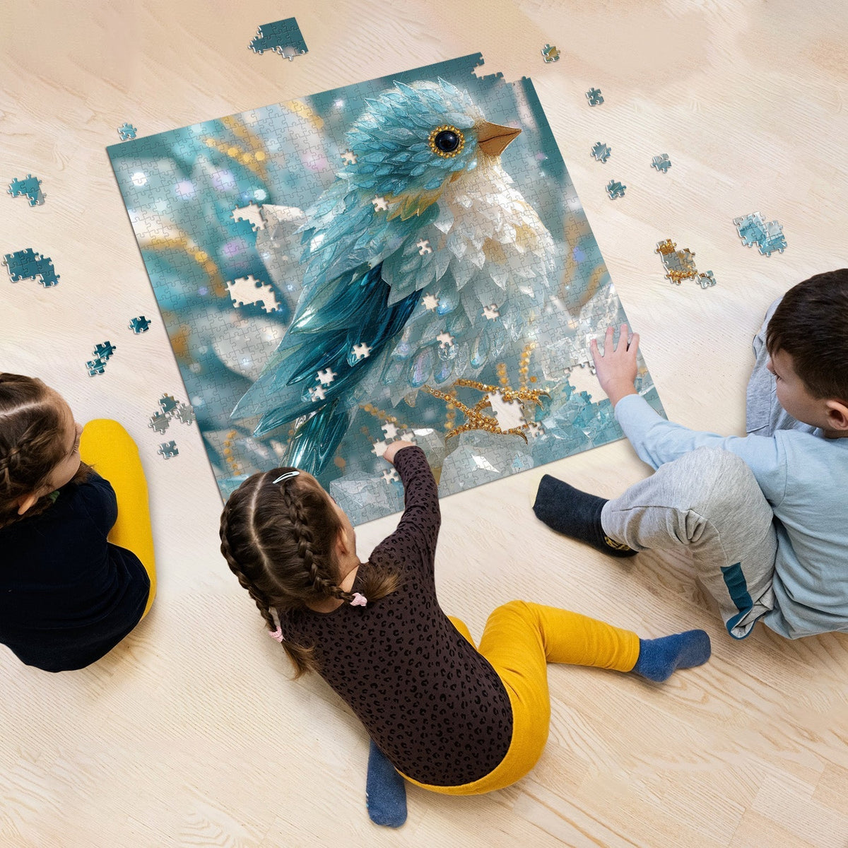 Puzzloom™ CrystalBird Puzzle